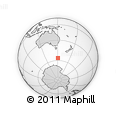 Outline Map of the Area around 56° 26' 14" S, 150° 31' 30" E, rectangular outline