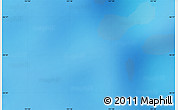 Shaded Relief Map of the area around 56° 26' 14" S, 151° 22' 30" E