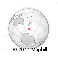 Outline Map of the Area around 56° 26' 14" S, 170° 4' 29" E, rectangular outline