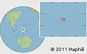 Savanna Style Location Map of the area around 56° 26' 14" S, 32° 13' 30" W