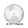 Outline Map of the Area around 56° 26' 14" S, 45° 58' 30" E, rectangular outline