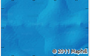 Physical Map of the area around 56° 26' 14" S, 46° 49' 30" E