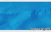 Shaded Relief 3D Map of the area around 56° 26' 14" S, 47° 40' 29" E