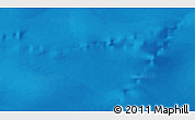 Shaded Relief 3D Map of the area around 56° 26' 14" S, 48° 31' 29" E