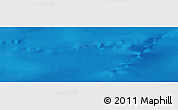 Shaded Relief Panoramic Map of the area around 56° 26' 14" S, 48° 31' 29" E