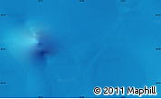 Physical Map of the area around 56° 26' 14" S, 52° 46' 29" E
