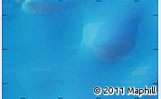 Physical Map of the area around 56° 26' 14" S, 55° 19' 30" E