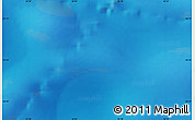 Physical Map of the area around 56° 26' 14" S, 56° 10' 29" E