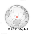 Outline Map of the Area around 56° 26' 14" S, 79° 7' 30" E, rectangular outline