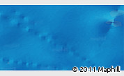 Shaded Relief 3D Map of the area around 56° 26' 14" S, 89° 10' 30" W