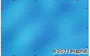 Physical Map of the area around 56° 26' 14" S, 96° 7' 30" E