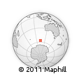 Outline Map of the Area around 56° 48' 24" S, 103° 46' 30" E, rectangular outline