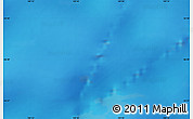 Physical Map of the area around 56° 48' 24" S, 108° 52' 30" E