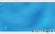 Shaded Relief 3D Map of the area around 56° 48' 24" S, 110° 34' 29" E