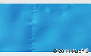 Physical 3D Map of the area around 56° 48' 24" S, 111° 25' 30" E