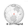 Outline Map of the Area around 56° 48' 24" S, 114° 49' 29" E, rectangular outline