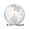 Outline Map of the Area around 56° 48' 24" S, 118° 13' 29" E, rectangular outline