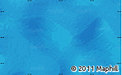 Physical Map of the area around 56° 48' 24" S, 123° 19' 29" E