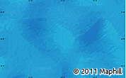 Shaded Relief Map of the area around 56° 48' 24" S, 123° 19' 29" E