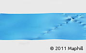 Physical Panoramic Map of the area around 56° 48' 24" S, 144° 34' 29" E