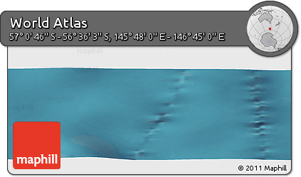 Satellite Panoramic Map of the Area around 56° 48' 24" S, 146° 16' 30" E