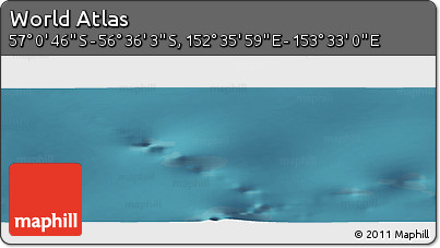 Satellite Panoramic Map of the Area around 56° 48' 24" S, 153° 4' 29" E