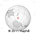 Outline Map of the Area around 56° 48' 24" S, 175° 10' 30" E, rectangular outline