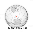 Outline Map of the Area around 56° 48' 24" S, 39° 10' 29" E, rectangular outline