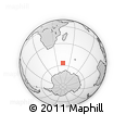 Outline Map of the Area around 56° 48' 24" S, 44° 16' 29" E, rectangular outline