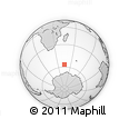 Outline Map of the Area around 56° 48' 24" S, 45° 7' 30" E, rectangular outline