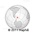 Outline Map of the Area around 56° 48' 24" S, 45° 49' 30" W, rectangular outline