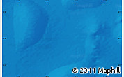 Physical Map of the area around 56° 48' 24" S, 46° 49' 30" E