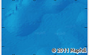 Physical Map of the area around 56° 48' 24" S, 47° 40' 29" E