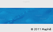 Shaded Relief Panoramic Map of the area around 56° 48' 24" S, 48° 31' 29" E