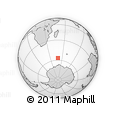 Outline Map of the Area around 56° 48' 24" S, 49° 22' 30" E, rectangular outline