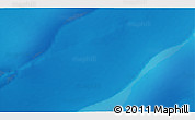 Shaded Relief 3D Map of the area around 56° 48' 24" S, 53° 37' 30" E