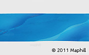 Shaded Relief Panoramic Map of the area around 56° 48' 24" S, 53° 37' 30" E