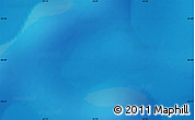 Physical Map of the area around 56° 48' 24" S, 54° 28' 30" E