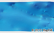 Physical 3D Map of the area around 56° 48' 24" S, 54° 19' 30" W