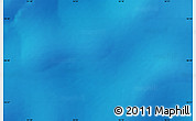 Shaded Relief Map of the area around 56° 48' 24" S, 56° 10' 29" E