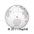 Outline Map of the Area around 56° 48' 24" S, 81° 40' 30" E, rectangular outline