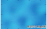 Physical Map of the area around 56° 48' 24" S, 96° 7' 30" E