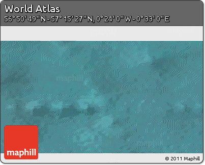 Satellite 3D Map of the Area around 57° 3' 8" N, 0° 4' 30" E