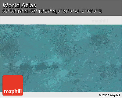 Satellite 3D Map of the Area around 57° 3' 8" N, 0° 4' 30" E