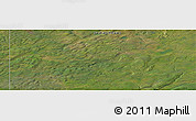 Satellite Panoramic Map of the area around 57° 3' 8" N, 109° 34' 29" W