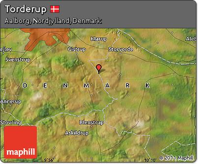 Satellite Map of Torderup