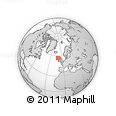 Outline Map of the Area around 57° 3' 8" N, 10° 58' 29" W, rectangular outline