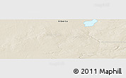 Shaded Relief Panoramic Map of the area around 57° 3' 8" N, 116° 22' 30" W