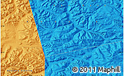 Political Map of the area around 57° 3' 8" N, 119° 55' 30" E