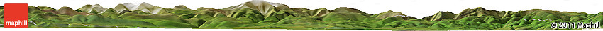 Satellite Horizon Map of the Area around 57° 3' 8" N, 120° 46' 30" E